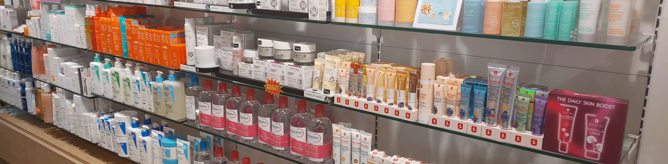 Pharmacie de Veyrier, Genève - Nos marques de produits cosmétiques